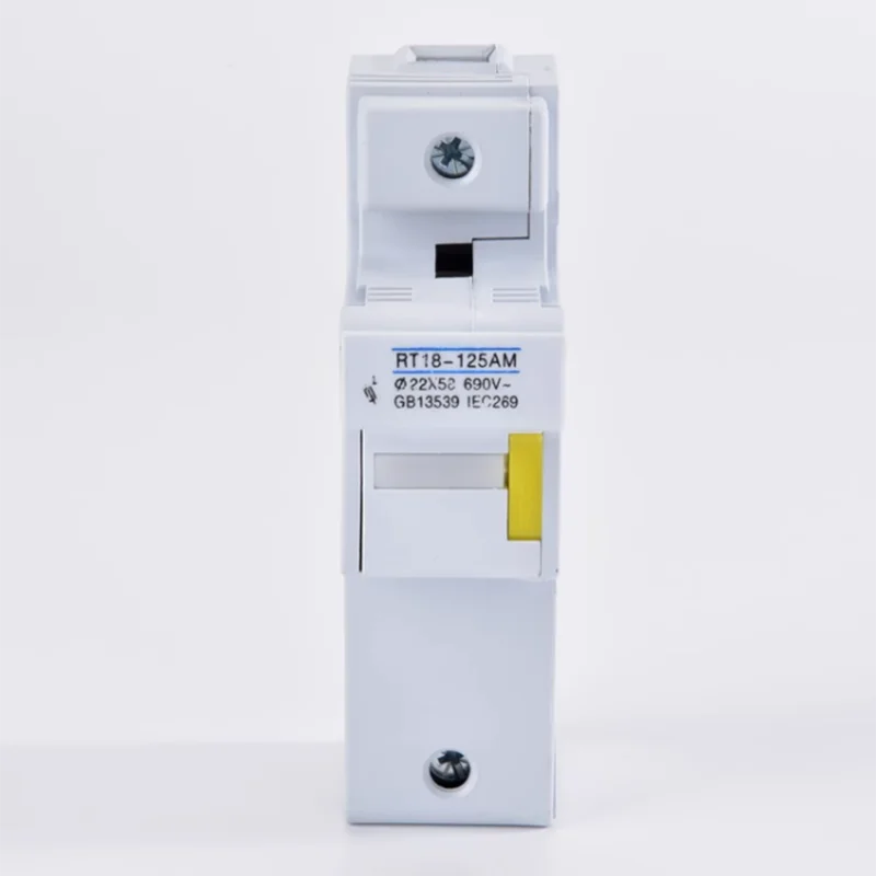 RT18-125AM 1P RT18-125A основание предохранителя рельсовый сердечник 22*58 RT18 RT14 690 В @ 22X58 GB13539