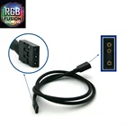Кабель-адаптер для материнской платы GIGA для Gigabyte RGB FUSION 5Pin-4Pin 12 В3Pin- VDG 3Pin 5 В