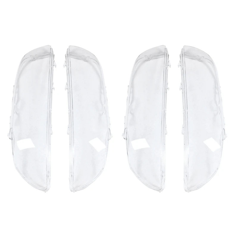 4 шт. крышка для передней фары стеклянные линзы автомобильных фар набор линз