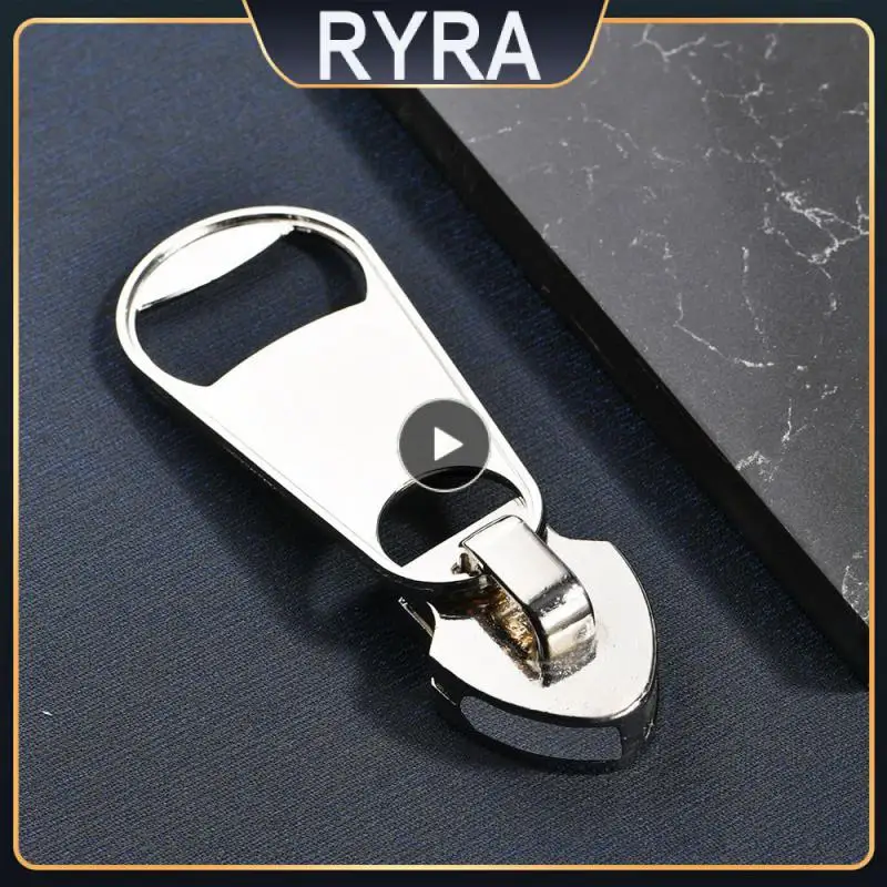 

Opener High Quality Creative Large Zipper Beer Bottle Opener Magnetic Household Bottle Opener Beer Bottle Opener Kitchen Gadgets