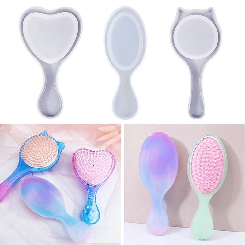 

Comb Silicone Molds for Epoxy Resin,Hair Comb Resin Casting Mold Kit DIY Crafts
