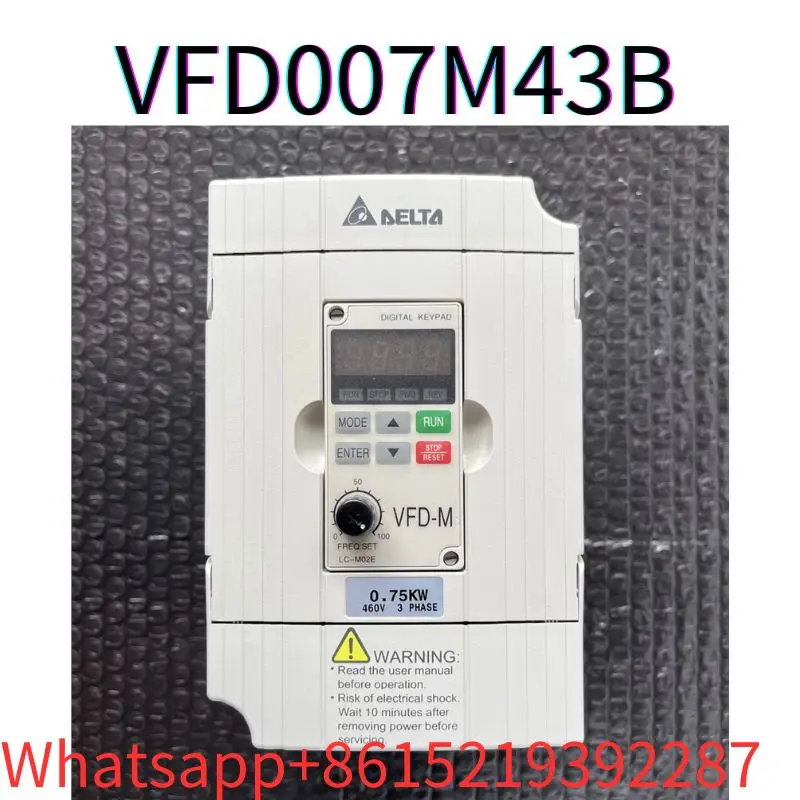 

Б/у VFD007M43B 0.75KW 380V Протестировано ОК