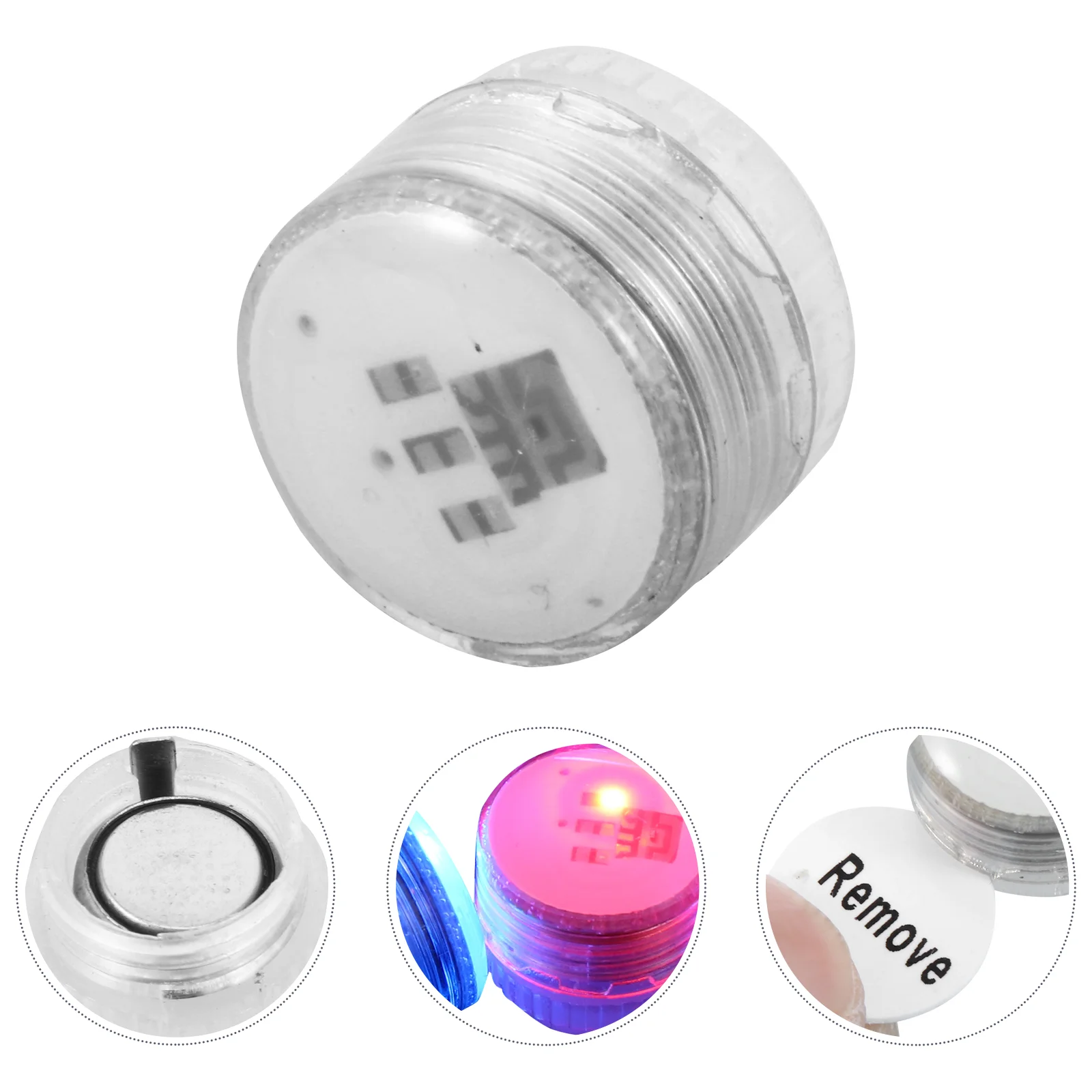 

10pcs LED Lights Fast Flashing Shoe Light Skateboard Illumination for Skates Scooters Longboards