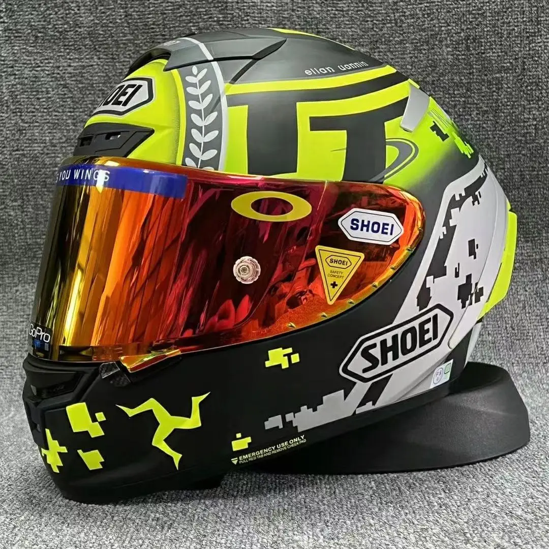 

Full Face Helmet X14 Isle of Man TT X-SPIRIT 3 Trooper 2018 motorcycle riding helmet drop helmet