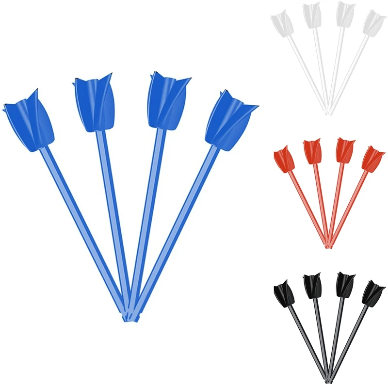 

4Pcs Epoxy Mixing Stick Paint Stirring Rod Putty Cement Paint Mixer Attachment With Drill Chuck For Oil Paint