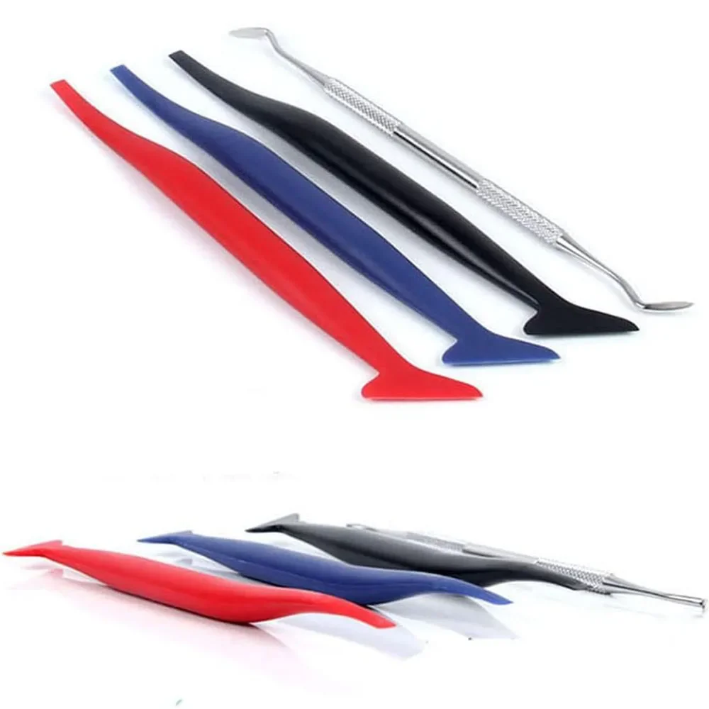 5Pcs Car Vinyl Tint Film Wrapping Felt Squeegee Cutter Installing Tool Auto Sticker Scraper Snitty Wholesale