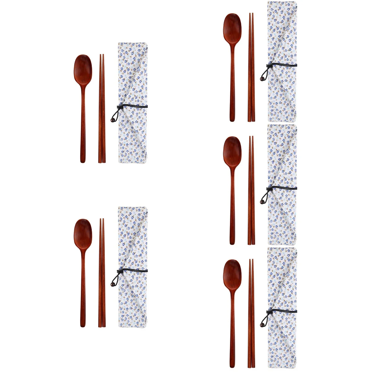 

5 Sets of Cutlery Japanese Style Cutlery Camping Cutlery Supplies