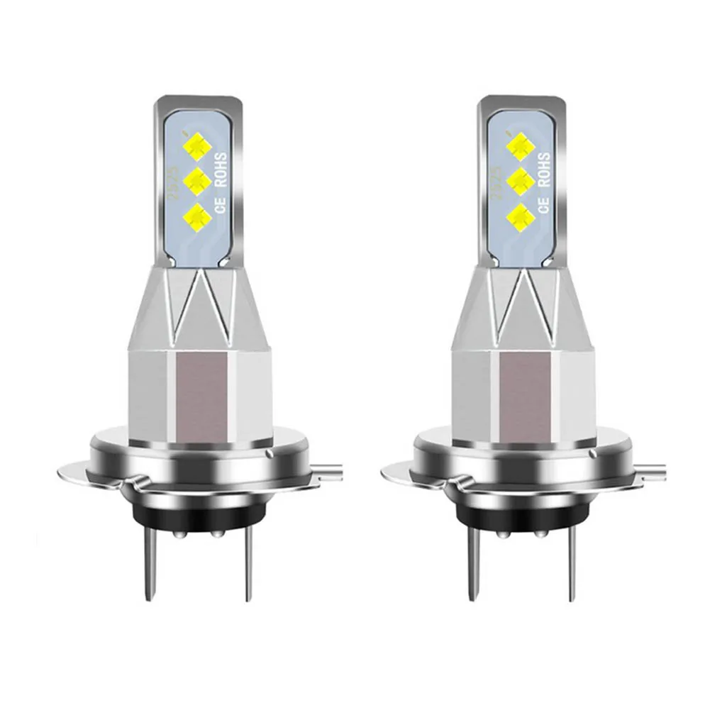 

12000 Lm LED Car Headlight 2pcs 80w Aluminum Alloy Fog Lamp Modification White Light