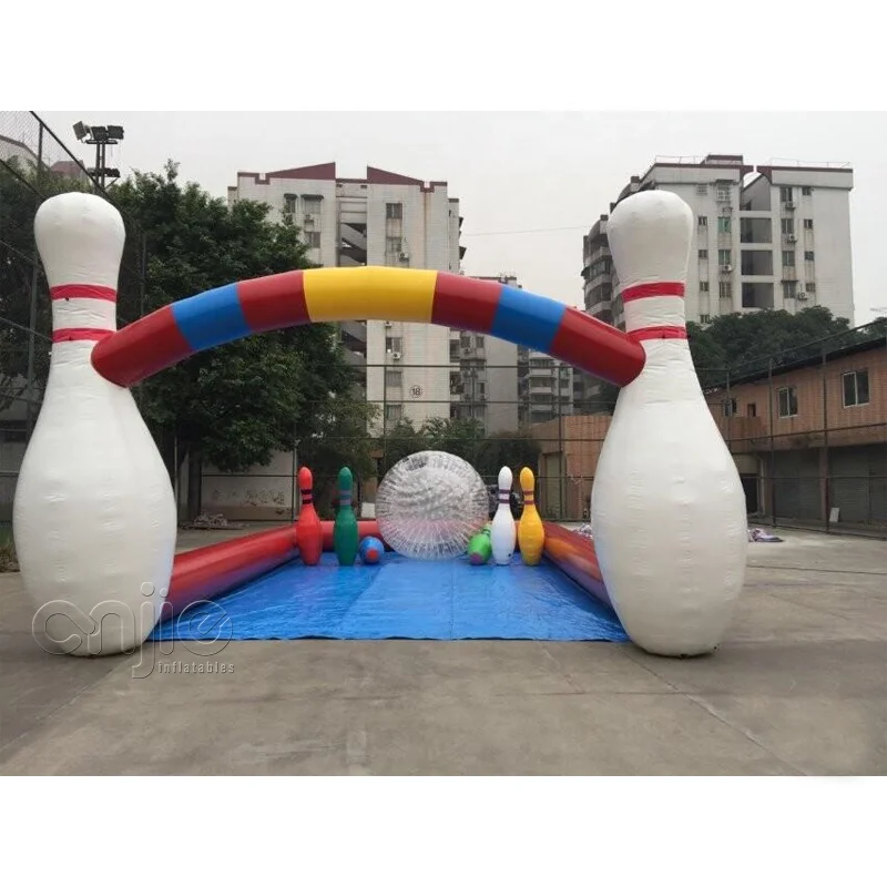 Распродажа воздушный плотный надувной человеческий мяч для боулинга спортивный