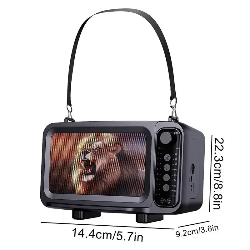 Многофункциональный беспроводной радиоприемник на солнечной батарее с