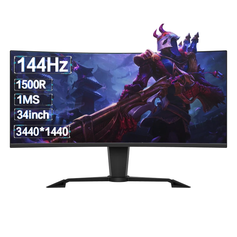 

Frameless 35 Inch Gaming Monitor Full HD 3440*1440 180hz curved gaming monitor