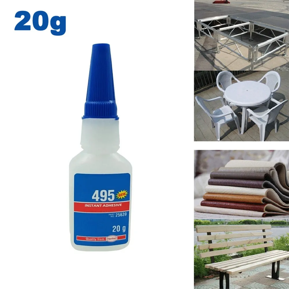 Этил-аноакрилат 495 мгновенный клей 20/60 МПа.с 5-20 секунд Совершенно новый