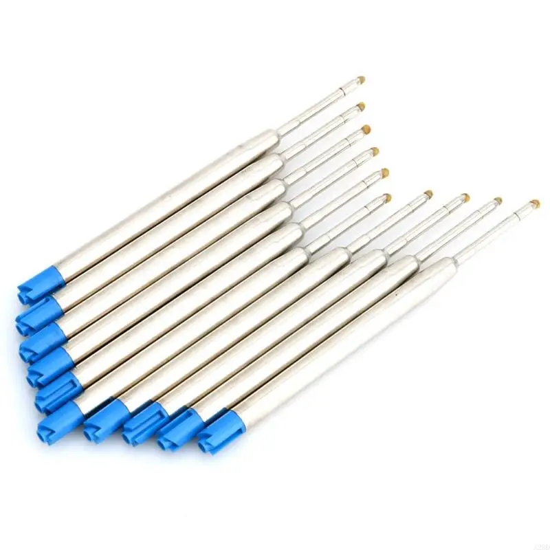 A2BD 10pcs Universal Standard Blue 1 мм средняя шариковая пера с шариковой точкой.