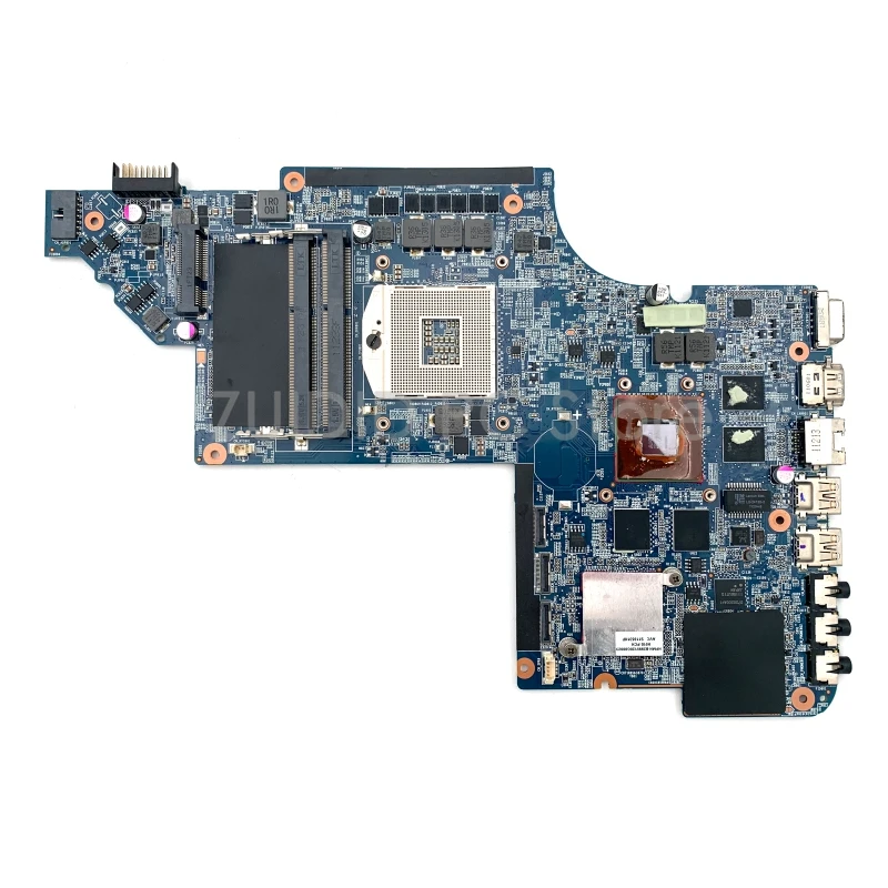 

System Mainboard 639391-001 665991-001 For HP Pavilion DV7 DV7-6000 Laptop Motherboard HM65 DDR3 HD6770M Video card 100% Test OK