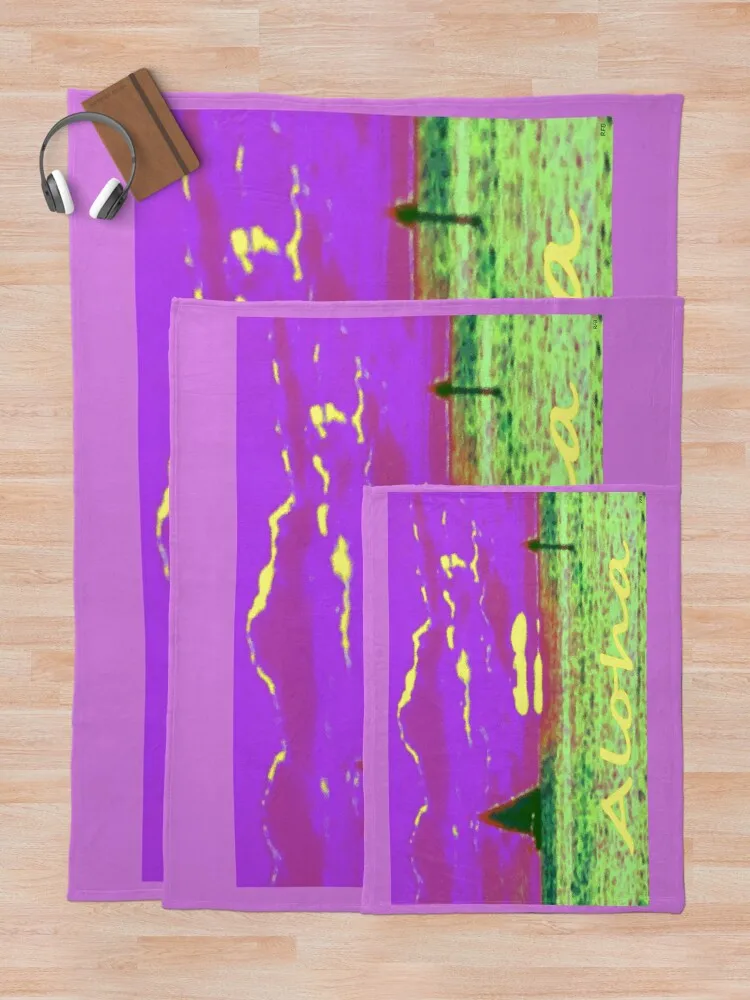 Leahi Park Sunset Alohas III Плед для детских одеял и