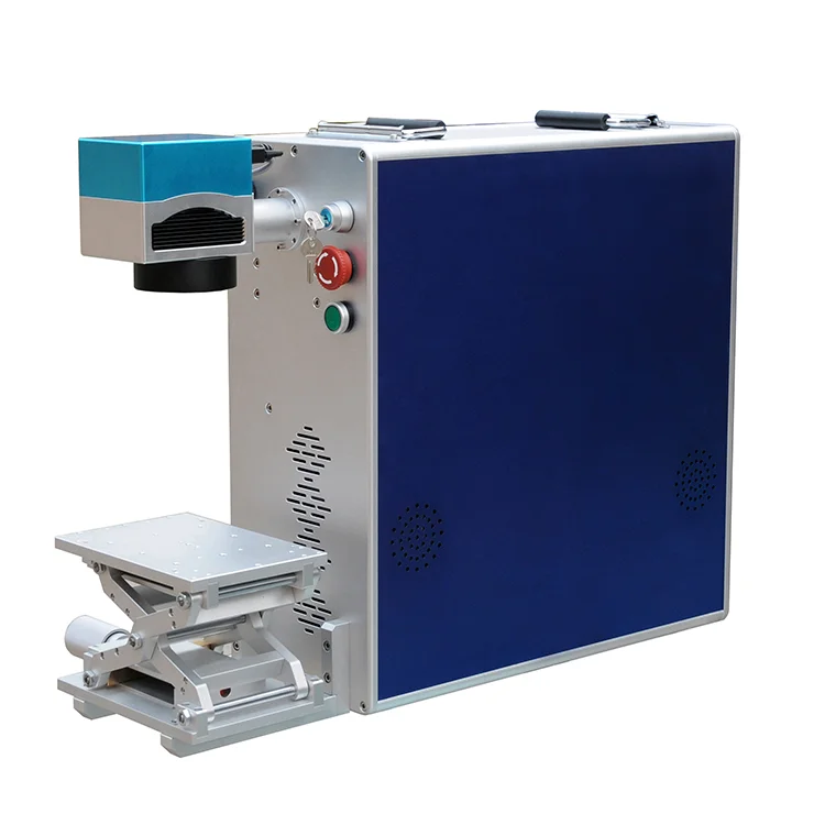 Недорогая портативная волоконная лазерная маркировочная машина 20 Вт