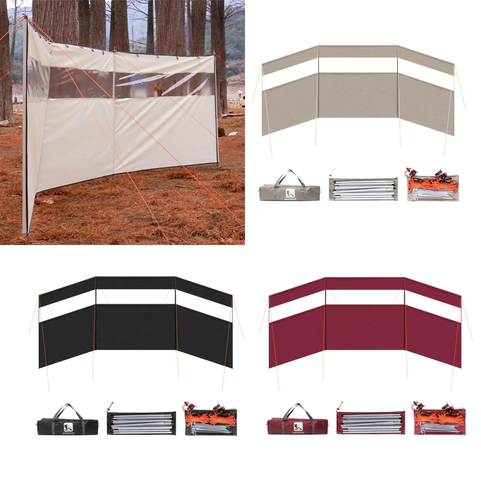 Ветровка для кемпинга на открытом воздухе печь ветрового стекла пляжное укрытие