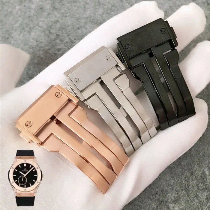 

Пряжка из нержавеющей стали для часов HUBLOT Hengbao HB Yubo classic fusion big bang, Пряжка для часов 18 мм 22 мм, аксессуары для часов, ремешок
