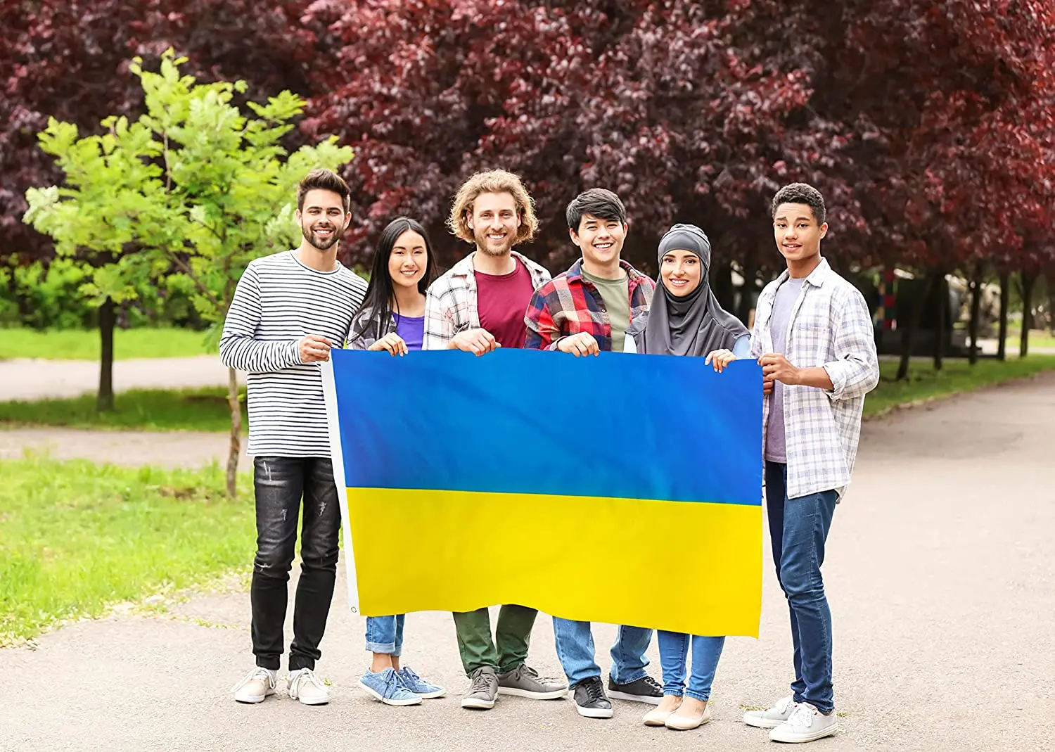 

Ukraine Flag Ukrainian Flag with National Emblem 90x150cm Ukraine Flag and Banner National Flag