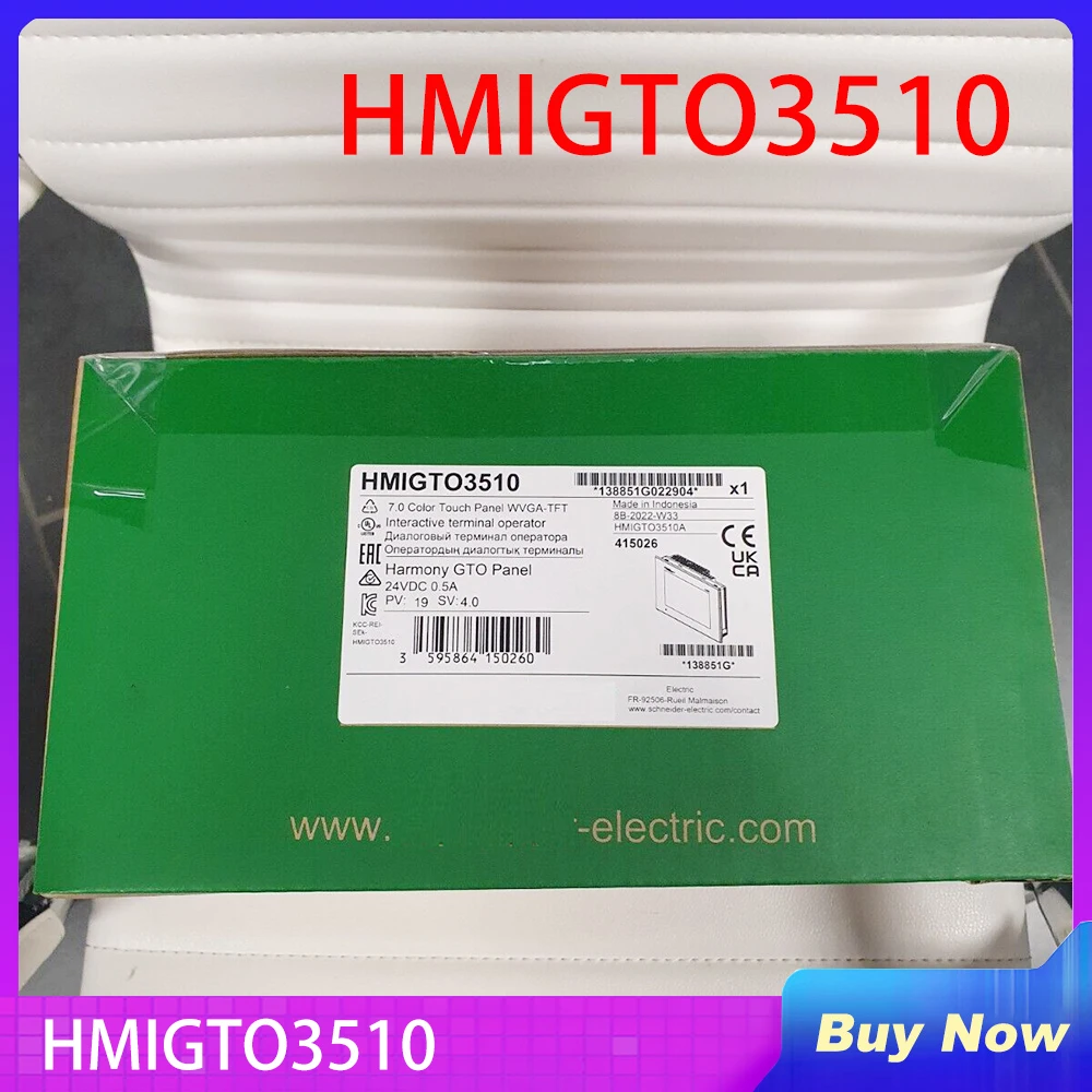 7-дюймовый широкоэкранный цветной сенсорный экран 65k для Schneider HMIGTO3510