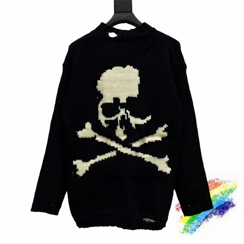 

Hole Mastermind Sweater Men Women 1:1 Best Quality Skull Mastermind Japan Hoodie Unisex MMJ Sweater