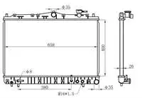 

Код магазина: BHY043026 для радиатора двигателя (400 × 26) SONATA-автоматический
