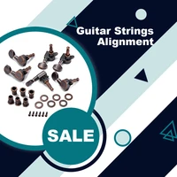 6 pieces full closed tuning pegs electronic strings guitar tuner keys stringed equipment accessories musical instrument supplies