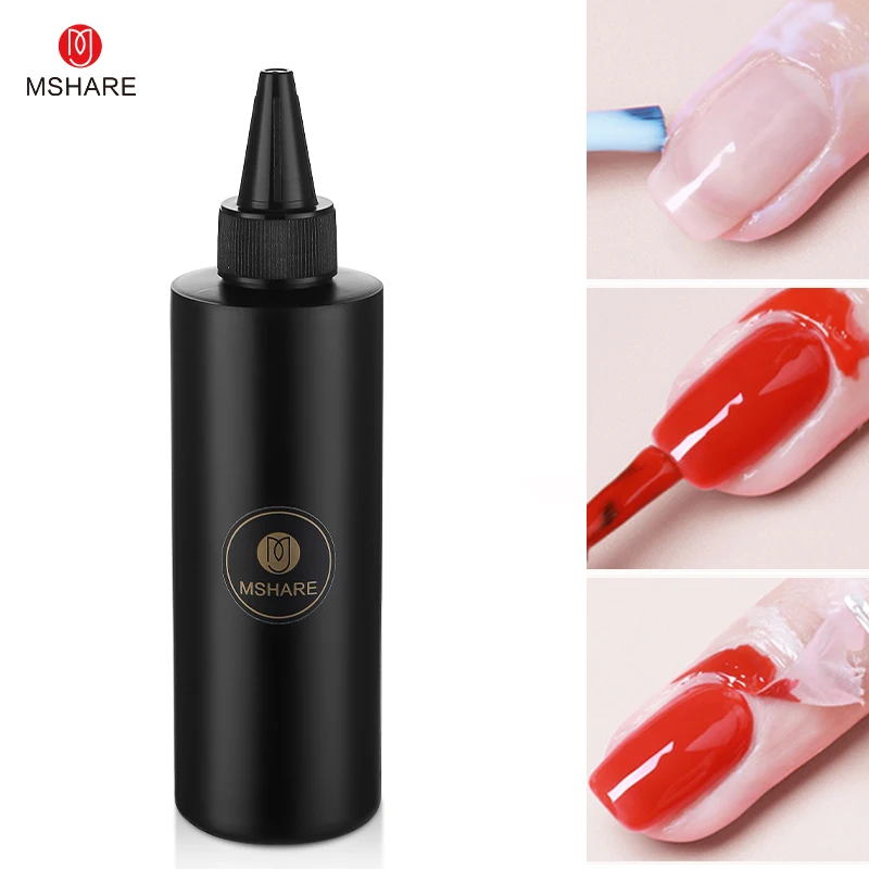 

MSHARE Peel Off Latex Tape Nail Polish Liquid Second Skin Protect Varnish Anti-spill Fast Dry Skin Care