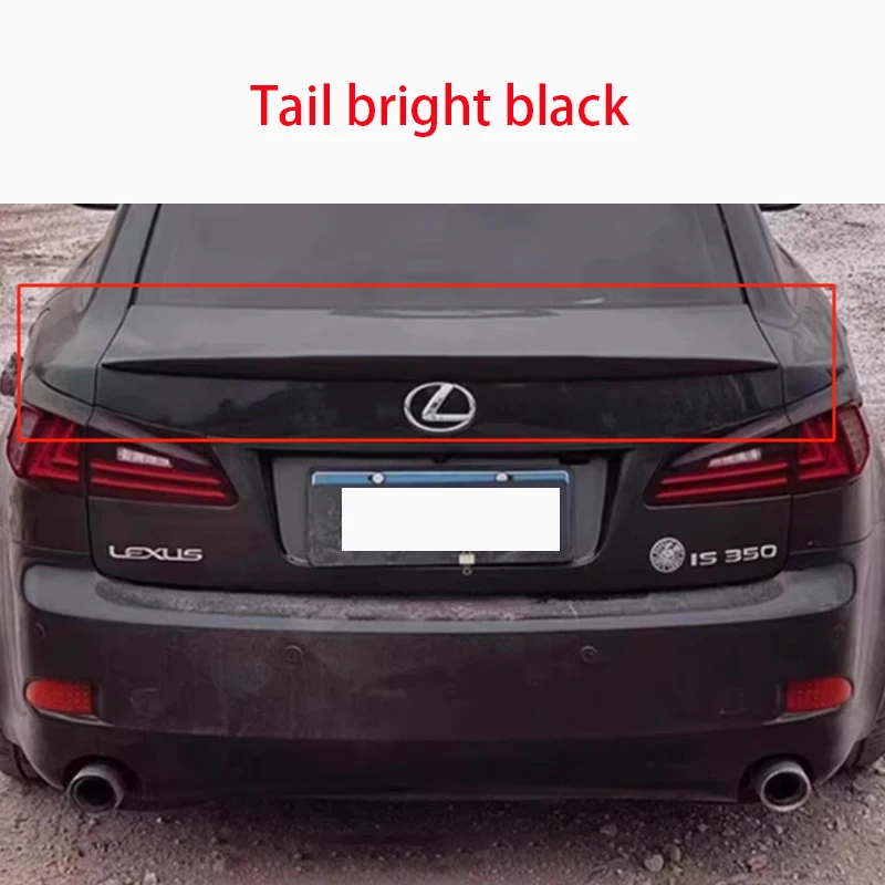 

Для Lexus IS 2006-2012 лет IS250 IS300 IS350 спойлер Крылья из АБС-пластика автомобильные задние крылья грунтовка цвет задний спойлер