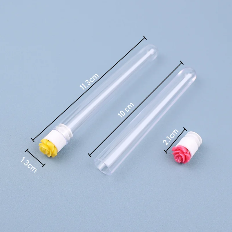 50pcs Reusable Makeup brushes tube eyelash brush eyebrow brush with New eyelash resin drill replaceable brushes dust-proof