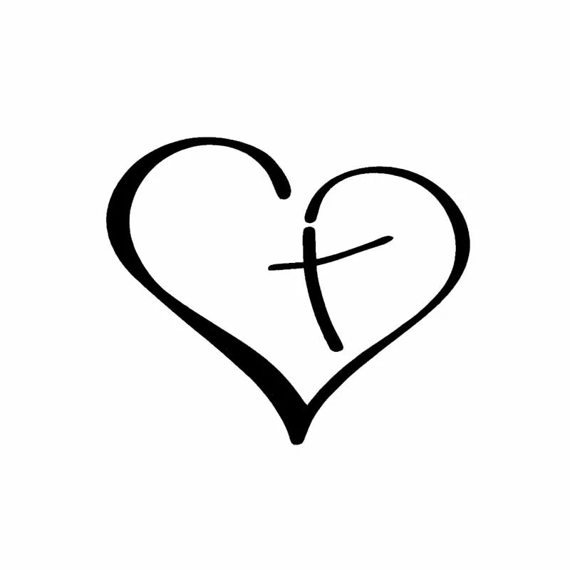 

Украшение в форме сердца автомобильные черные/серебряные пятицветные виниловые наклейки, 13,1 см x 11 см ПВХ материал, различные размеры водонепроницаемых наклеек,