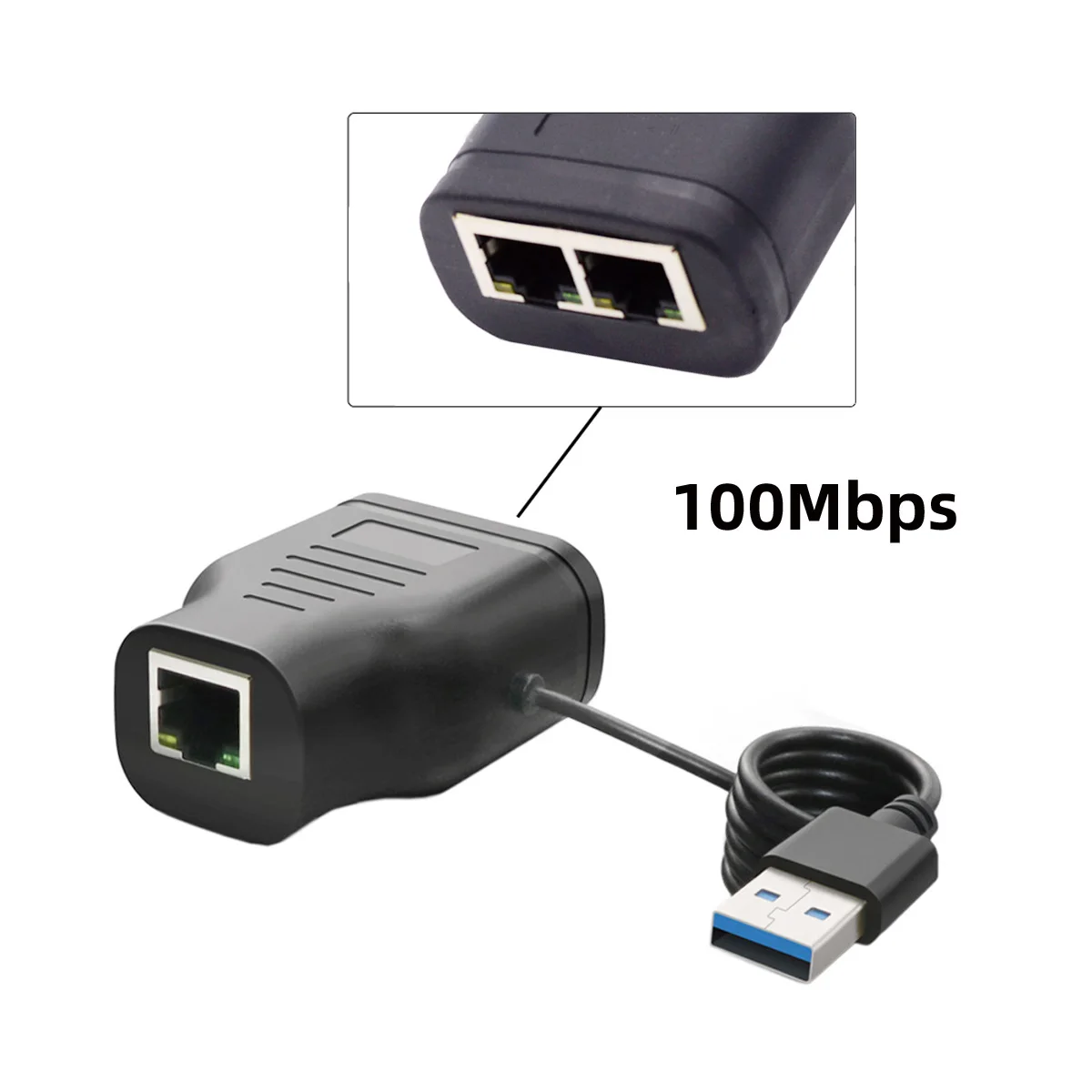 

Jimier STP UTP Cat6 RJ45 8P8C Plug 1 to 2 RJ45 HUB LAN Splitter Network Ethernet Switcher Adapter 100Mbps