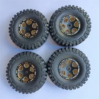124 widened weighted tire set model car accessories for axial scx24 axi90081 axi00002 axi00004 axi0005 rc car parts