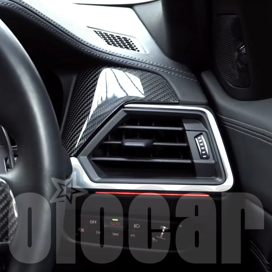 

Oiomotors внутренняя сменная отделка из сухого углеродного волокна для вентиляционных отверстий BM G80 G81 M3 G82 M4 G20 3 серии G22 4 серии