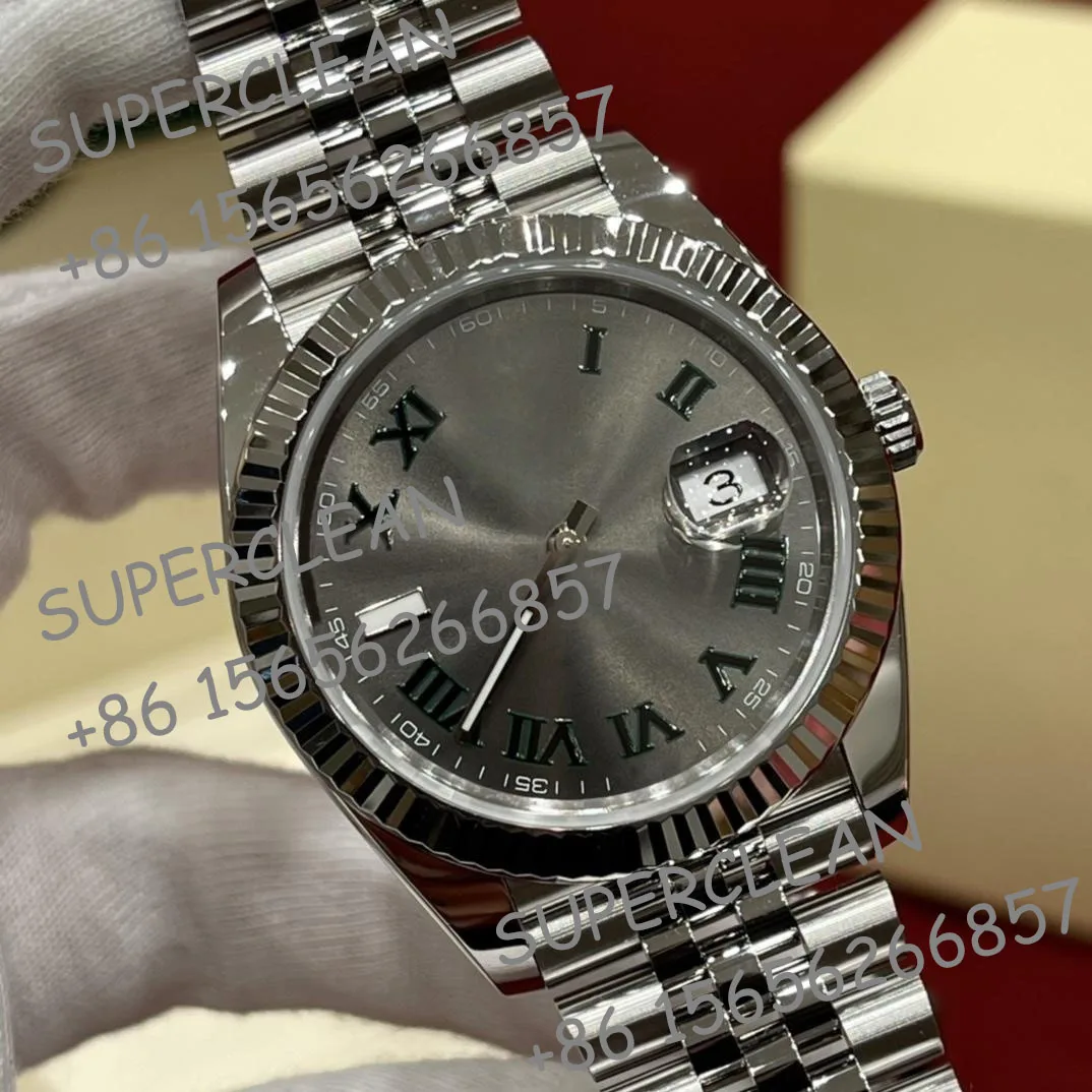 Стальной корпус часов CLEAN Factory 904L юбилейный браслет циферблат ручной набор