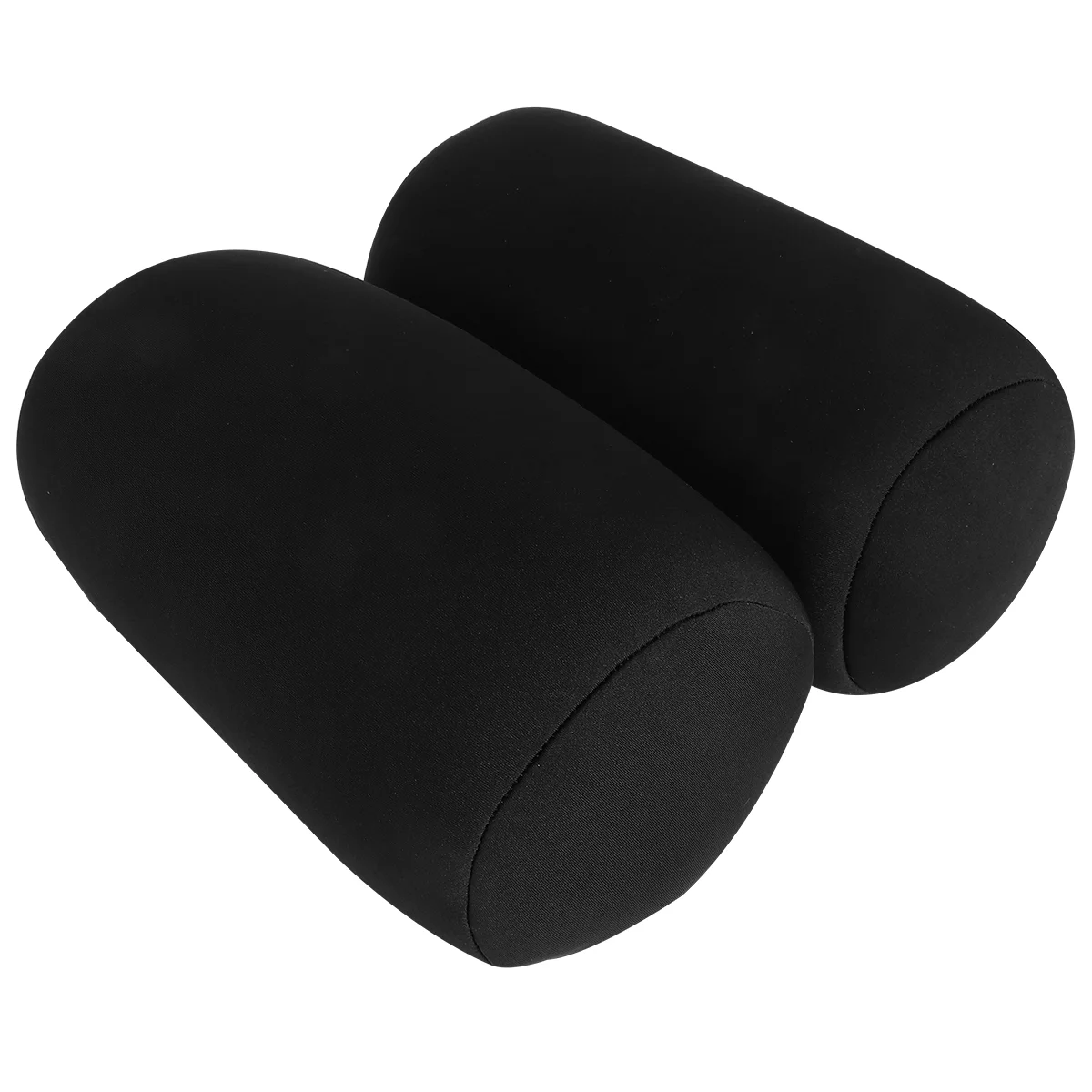 

Pillow Neck Bolster Stuffed Neckpillow Round Cushion Roll Cervical Support Cylinder Cover Foam Accessory Sleeping Chair Bed Home