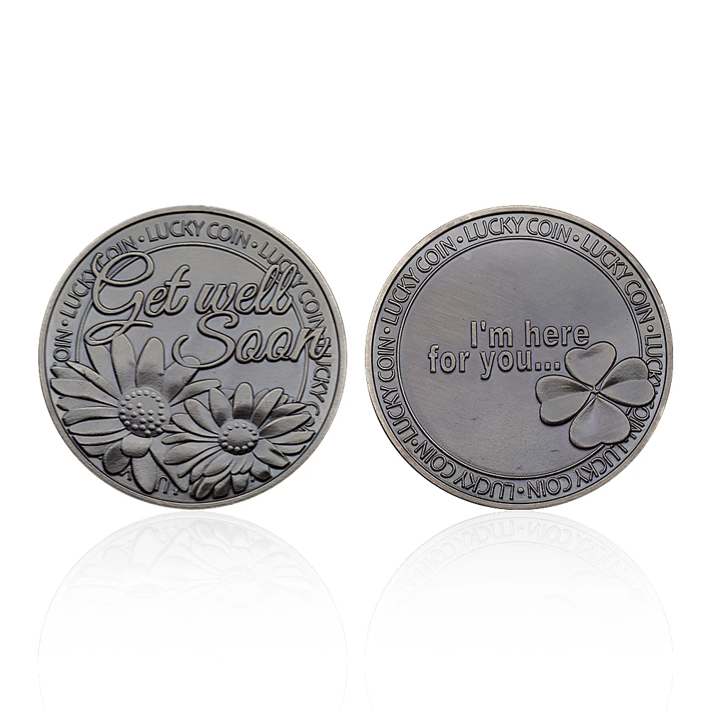 Счастливая монета «получите успех», коллекционные монеты в стиле ретро, художественные поделки, праздничные медали, подарки