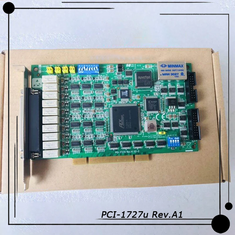 

PCI-1727u Rev.A1 For Advantech 14 Bit Serial Port 12 Channel Analog Output With Digital IO Card Perfect Tested