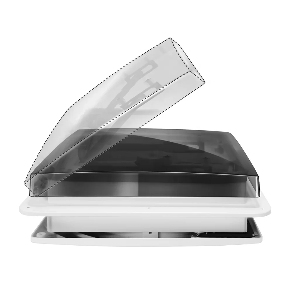 

ZOIZ 340mm DC 12V Manual Electric RV Motorhome Caravan Accessories RV Vent Fan Caravan Vent