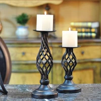 iron candlestick holder practical premium eco friendly for living room home decor candelabrum iron candle holder
