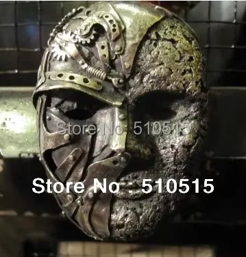 Ожерелье с маской клоуна в стиле стимпанк V Vendetta механическое лицо подвеска Zorro