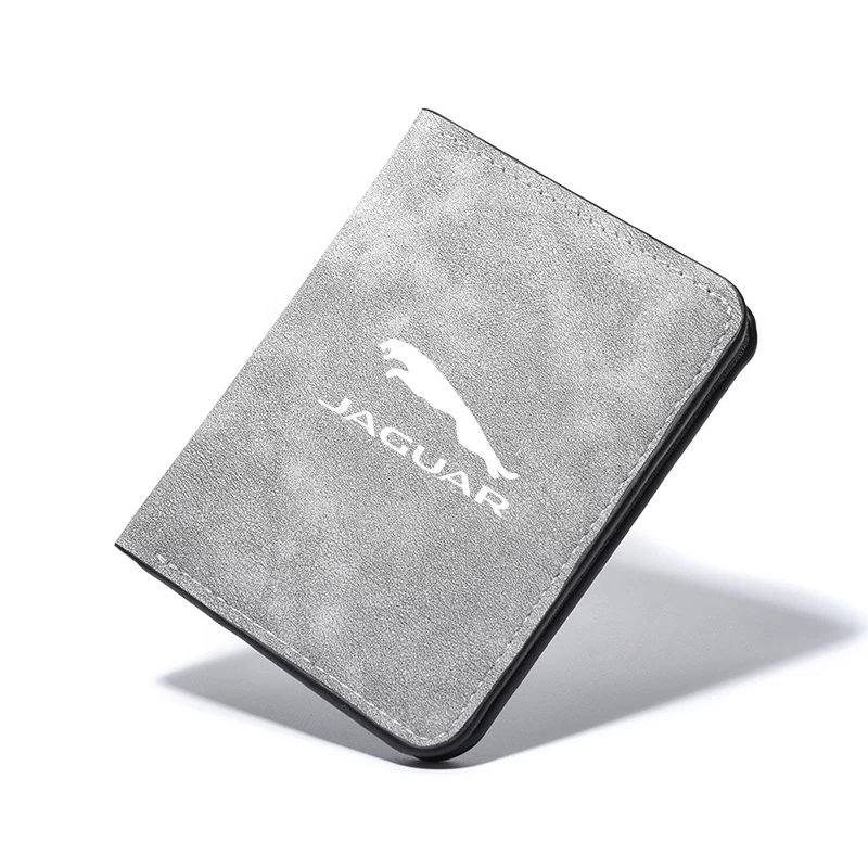 Автомобильный держатель для водительских прав кошелек кредитных карт замшевый