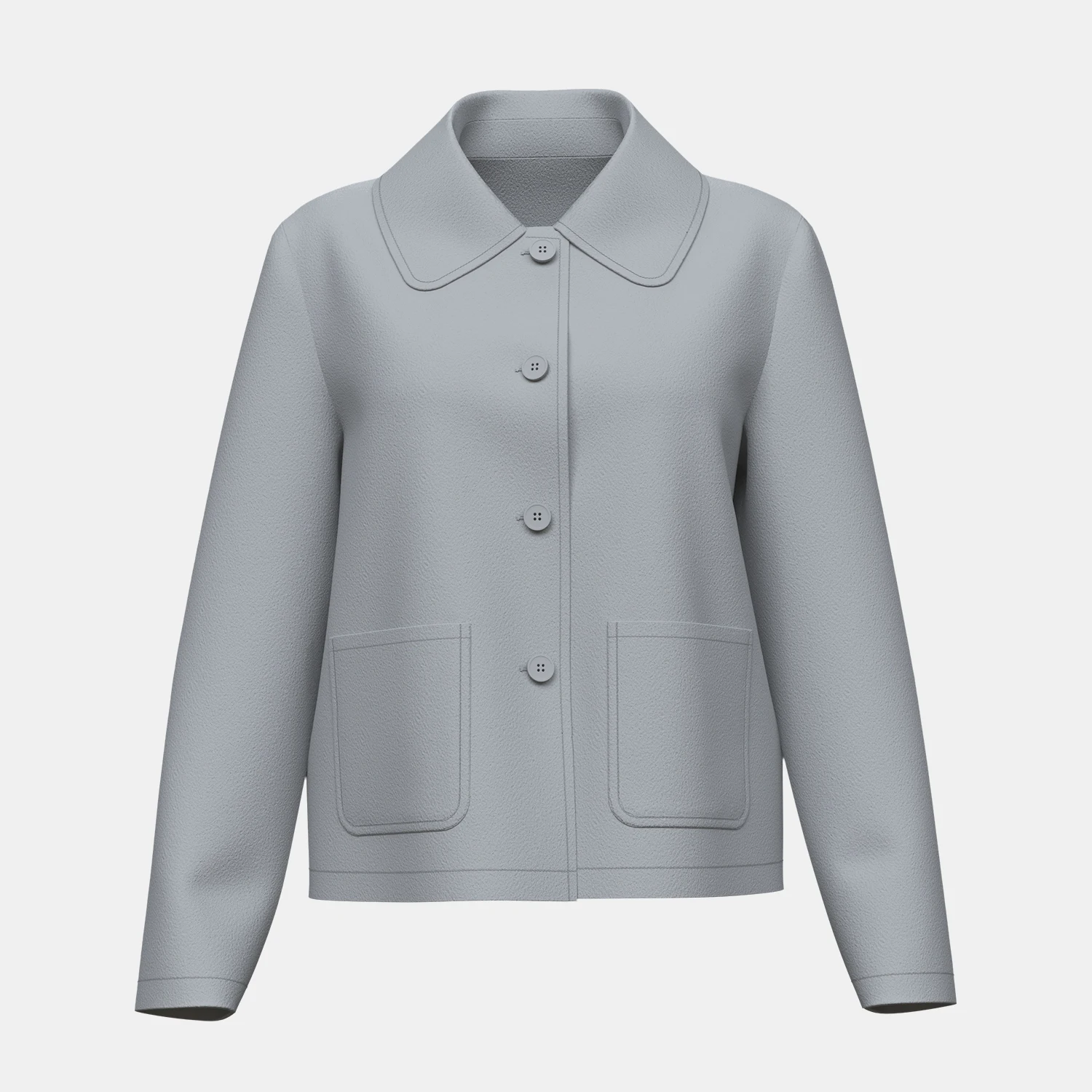 Mia Muse женские пальто осень-зима минималистичный приличный однобортный пуговицы с