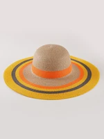 hats gorras sombreros capshat color block straw hat beach
