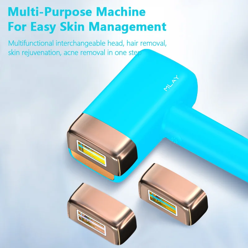 MLAY Laser Mlay T14 Hair Removal IPL Hair Removal ICE Cold Epilator 500000 Flashes 3IN1 Epilator Body Depilador a laser