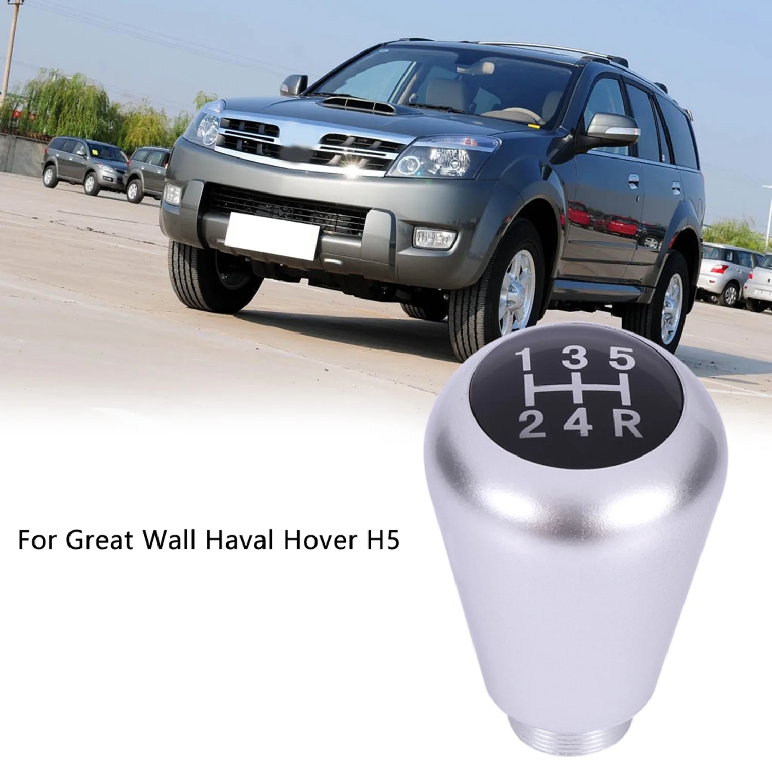 Noir для Grande Muraille Haval Hover H5 Voiture Manuel 5 Vitesses Pommeau de Levier Vitesse TêTe Changement Vit