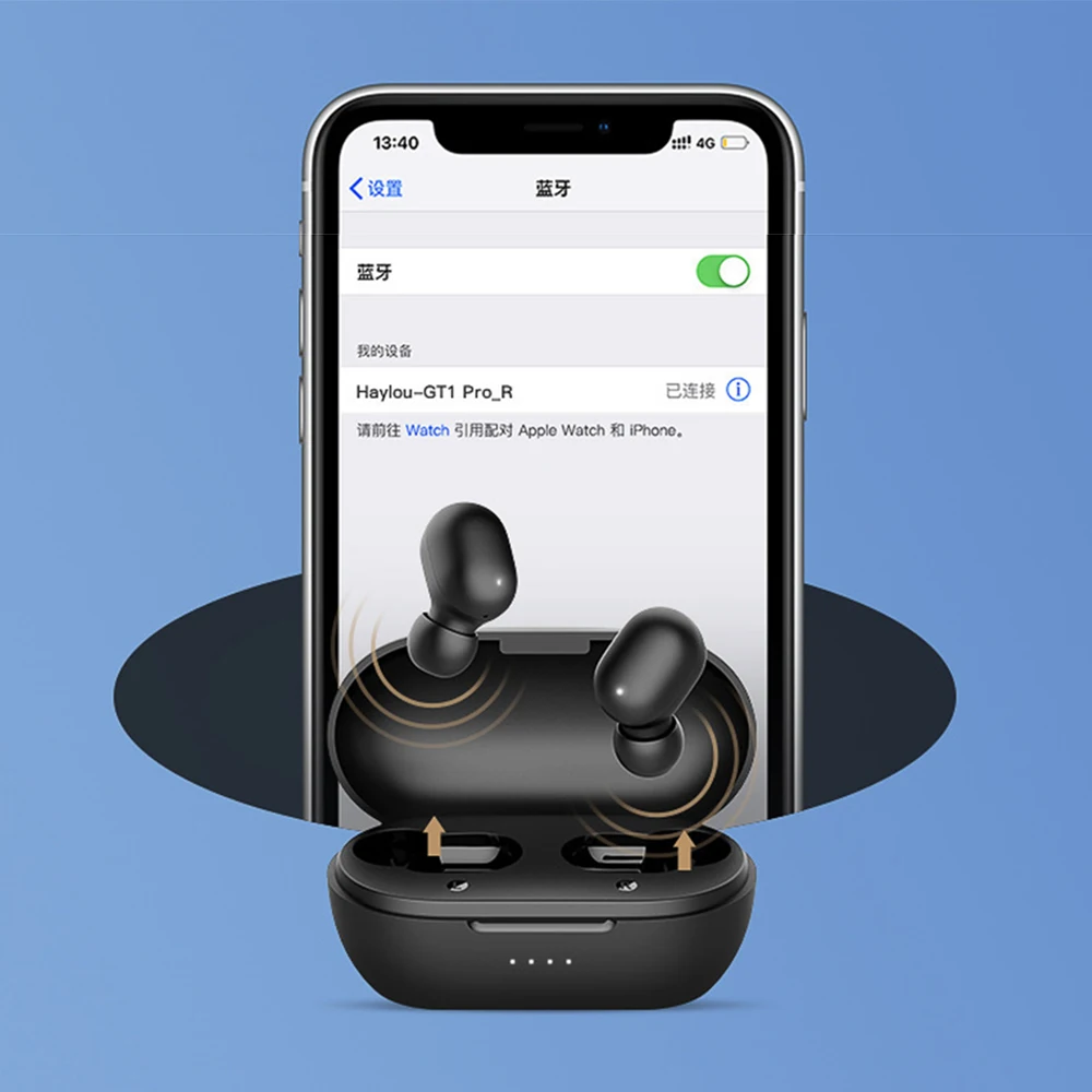 TWS-стереонаушники GT1 Pro Haylou с поддержкой Bluetooth 5 0 и микрофоном |