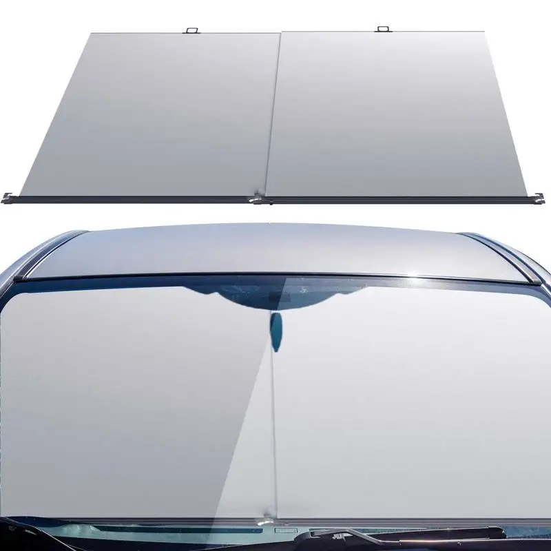 

Автомобильные солнцезащитные шторы, солнцезащитный козырек на лобовое стекло автомобиля с двухслойной теплоизоляцией, дизайнерский солнцезащитный козырек на лобовое стекло автомобиля