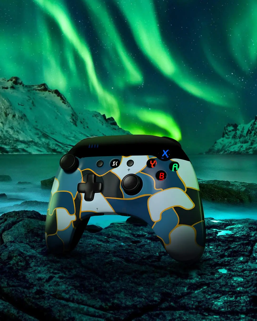 Беспроводной Контроллер Геймпада Bluetooth Для Android iOS Игровой Джойстик ПК Нелинейные