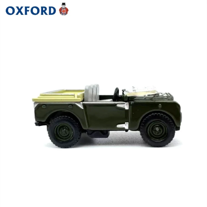Фото Коллекционная модель автомобиля OXFORD 1:76: Военный разведывательный внедорожник Land Rover Convertible II (Джип), сувенир №2